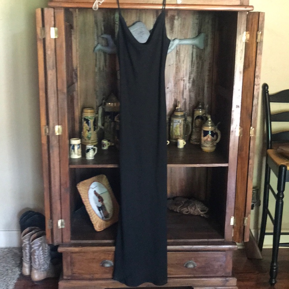 Stunning black formal evening dress
